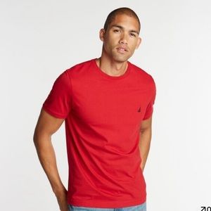 Red nautica shirt
